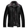 Mathis™ - Mit Pelz gefütterte Lederjacke für den Winter